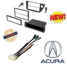 Acura integra / rsx innovative mount kits. 2002 06 Acura Rsx Double Or Single Din Car Radio Dash Installation Kit Harness Walmart Com Walmart Com