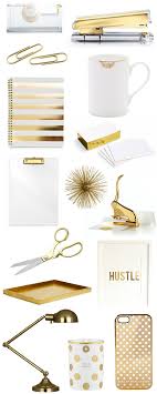 Gold Office Accessories Bright And Beautiful Gold Office Accessories Gold Office Office Accessories