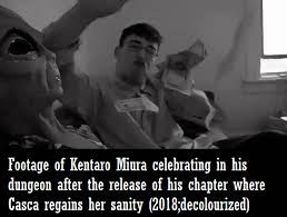 Miura made his debut as a professional manga artist at the age of 18, working as an assistant to george morikawa, best known for his series hajime no ippo. Good Ol Miura Berserk Know Your Meme