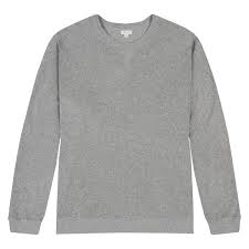 Click to review more details. Sunspel Sweatshirt Grey Melange Bei Kickz Com