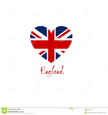 Inglaterra, escocia, gales e irlanda del norte. Forma Del Corazon De La Bandera De Gran Bretana Inglaterra Reino Unido Stock De Ilustracion Ilustracion De Britain Color 93767228