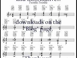 Twinkle twinkle little star is a childhood favourite, it's a short and simple song to learn too. Twinkle Twinkle Little Star Jazz Chords Chordify