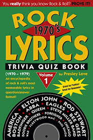 Challenge yourself with howstuffworks trivia and quizzes! Rock Lyrics Trivia Quiz Book 1970 S 1970 1979 Book 1 English Edition Ebook Love Presley Karelitz Raymond Amazon Com Mx Tienda Kindle