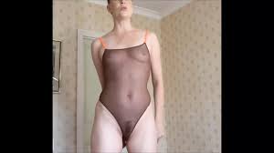 sexy see-through bodysuit try on | xHamster