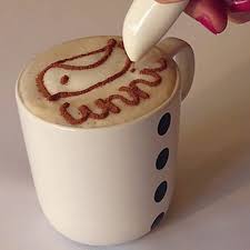 Cafe art kawaii food latte food art foam art cappuccino art aesthetic food food yummy drinks. Amazon Com Latte Art Pen 6 2 Inch Electric Coffee Pen Art Pen For Latte Food Diy Can Be Use With Cinnomon Coffee Grounds Ground Sugar Cocoa Powder And So On Good For