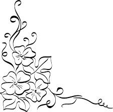Marcel kamisso raftel design free. Simple School Project Simple Flower Corner Border Design