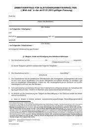 Arbeitsvertrag (für angestellte und mitarbeiter ohne tarifbindung). Arbeitsvertrag Ohne Tarifbindung