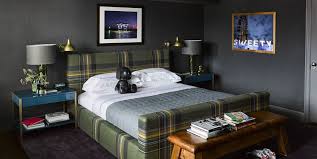 Worn look grey wood floors remind of barnwood. 22 Gorgeous Dark Bedrooms Bedrooms With Dark Color Palettes
