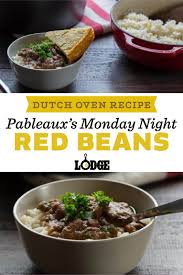 Pableaux S Monday Night Red Beans Recipe Entree Recipes Bean Recipes Recipes