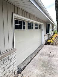 This guide will tell you. Diy Faux Garage Door Windows Bright Green Door
