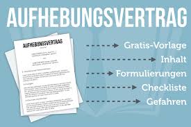 Maybe you would like to learn more about one of these? Aufhebungsvertrag Statt Kundigung Vor Und Nachteile