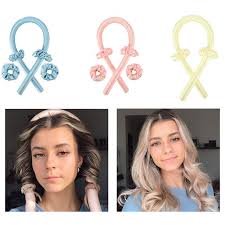 Check out our curly ribbon clips selection for the very best in unique or custom, handmade pieces from our shops. Heatless Curling Rod Headband No Heat Curls Ribbon Hair Rollers Sleeping Soft Headband Hair Curlers Diy Hair Styling Tools Walmart Com Walmart Com
