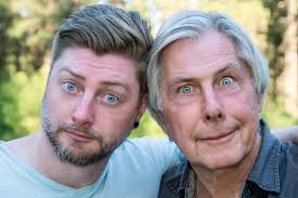 Happy father's day with son