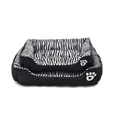 Black And White Striped Dog Bed Speedy Pet Zebra Striped Dog Bed Size M Dog Bed Dog Pet Beds