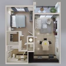 14 Small Apartment Ideas For Comfortable Living In Small Space Decoratop Apartment Floor Plans Apartment Layout Bedroom House Plans