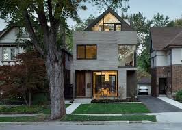 Off airport parking lot operators provide self, valet, indoor, and outdoor parking options. Toronto House Exterior Designed To Echo The Rhythm Of Its Neighbours