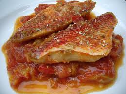 Filets De Rougets A La Provencale Sauce Tomate Et Origan Filets De Rouget Recettes De Cuisine Rouget