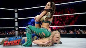 Summer Rae vs. Brie Bella: WWE Main Event, February 7, 2015 - YouTube