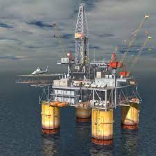 Oil Rig Multi Format 3d Model Ad Rigoilmultimodel Oil Rig Oil Platform Oil Rig Jobs