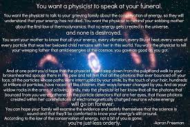 The Physicist S Eulogy Physicist Eulogy Words
