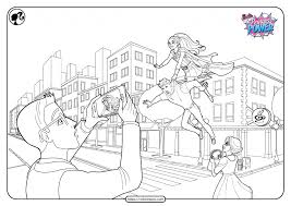 This is also one of the super mario coloring pictures that shows mario from the front. Barbie In Princess Power Coloring Pages For Kids