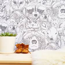 So Into This Design On Fab Wild Thing Removable Wallpaper Fabforall Nursery Wallpaper Chasing Paper Temporary Wallpaper