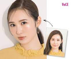 河北アニキ デキる女 顔は 眉 のコントロールがポイント 読者変身河北メイク 河北メイク すっぴん風メイク 眉