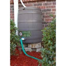 Flow rates will vary, depending on the size of your water container and the elevation of it. Rain Barrel Soaker Hose 30ft