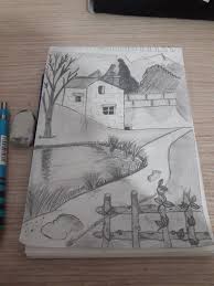 Kunstzeichnungen Dessin De Paysage Facile Dessins Sharpie Dessins Faciles