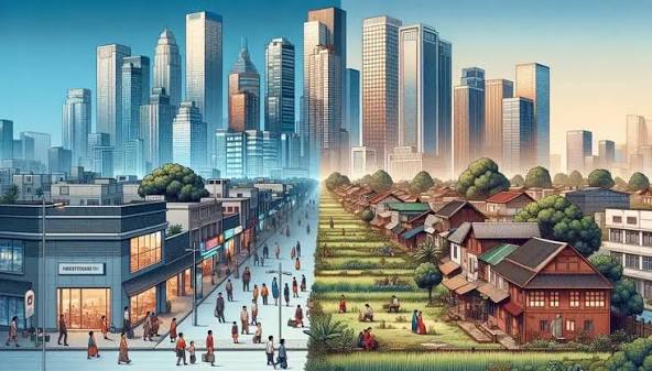 The Dynamics of Urbanization: Transitioning from Rural to Urban Settings | Algor Cards