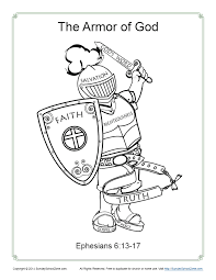 The first of the printable pages depict the baby jesus born in a stable in bethlehem. Armor Of God For Kids Coloring Page Activity