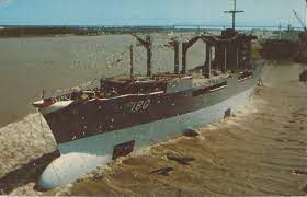 Vintage Postcard Uss Willamette Ao 180 Us Navy Ship Launch Us Navy Ships Navy Ship Ship