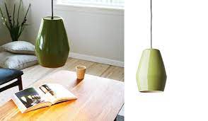 Northern Lighting Bell Pendant Light Porcelain Pendant Light Scandinavian Lighting Beautiful Dining Rooms