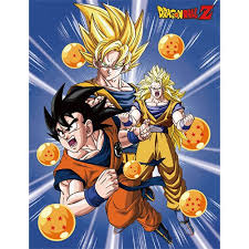 Highlights include chibi trunks, future trunks, normal trunks and mr boo. Great Eastern Entertainment Dragon Ball Z Goku Three Forms With Dragon Balls Sublimation Throw Blanket Walmart Com Walmart Com