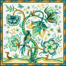 These amish quilts with roots in many cultures are viewed today as quintessentially american. Jacobean Scene Cross Stitch Pattern