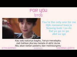 Min ji eun, won young shil. Btob For You Ost Cinderella And Four Knights Mv Easy Lyric Lirik Indonesia Youtube