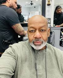 Memorabilia in barber shop windows