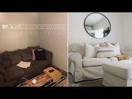 Diy Small Living Room Makeover Youtube Living Room Makeover Sofas For Small Spaces Budget Friendly Living Room