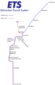 This app adds edmonton ets light rail transit information to montransit. Edmonton Light Rail Transit Wikipedia