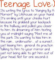 Top HD Love Quotes — 41 Quotes About Teenage Love Images via Relatably.com