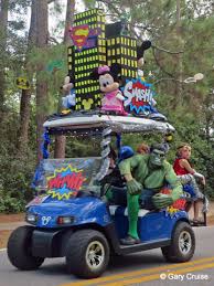 See more ideas about golf cart decorations, golf carts, golf. Disney S Halloween Golf Cart Parade Allears Net