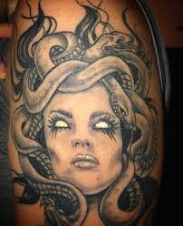 Just some Kayla Tyndall bad-assery for your feed. Healed Medusa. 🐍