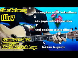 Chord Gitar Ilir7 Cinta Terlarang Youtube