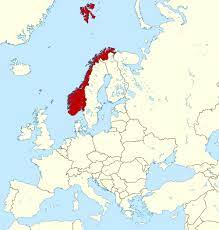 La norvegia è una nazione del nord europa. Norvegia Mappa Europa Mappa Di Norvegia E L Europa Europa Del Nord Europa