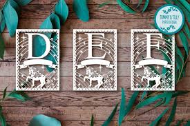 Download Unicorn Alphabet Bundle 26 Letters Cutting Files Svg Dxf Png Pdf Jpg By Tommy And Tilly Design Thehungryjpeg Com