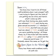 Perfect for all the moms in your life to celebrate their special day. Amazon Com Mother S Day Card For The Best Mom In The World Sweet And Funny Greeting Card For Mom Mother From Son Gift From Daughter Mom Gift Ideas