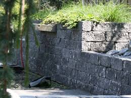 Wallblock Tumbled Anthrazit 30x12x12 Natursteine Anthrazit Und Hochbeet