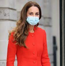 Kate started hold still in 2020 to document the impact of the ongoing covid. Kate Middleton Wears Red Coat Dress For Hold Still Book Launch