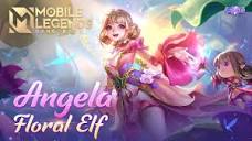 Angela New COLLECTOR Skin | Floral Elf | Mobile Legends: Bang Bang ...