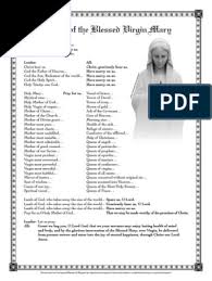Begin by praying the introductory prayers. Litany Of The Blessed Virgin Mary Pdf Mercy Mary Mother Of Jesus